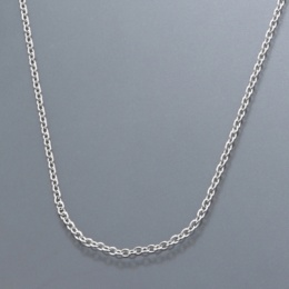 PT950 マルアズキチェーンネックレス 45cm [L]