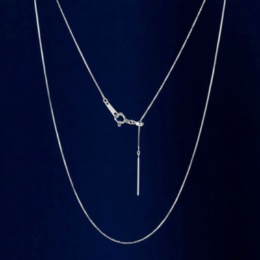 10K スルーピン付 ベネチアンチェーン ネックレス