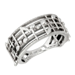 ラフィネ シルバー925 シンフォニーノーツ リング