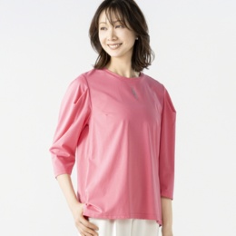 day to day シルケット素材タックスリーブプルオーバー