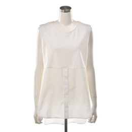 ANNE COQUINE シャツヘムディティールプルオーバー