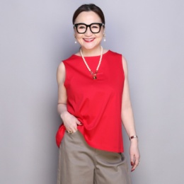 ANNE COQUINE シリコンロゴシルケットスムースプルオーバー