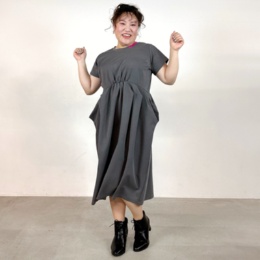 BABIULOUS まるで主役 美シルエットクリオネワンピース