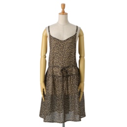 KILA MODA プリントシフォン チュニックワンピース