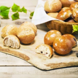 レザンプチパンと自家製酵母のプチパン30個セット