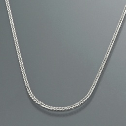 純PTシャイニーカットスピガチェーンネックレススライドアジャスター付