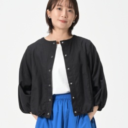 ジョジョ エ ノノ 綿ローンリバーシブルカーディガン