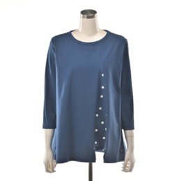 KawaiOkada クリアーベア天竺リラックスTシャツ