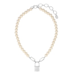 ANNE COQUINE カデナ コットンパールネックレス