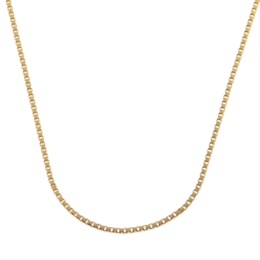 純金 ブライトベネチアンチェーンネックレス