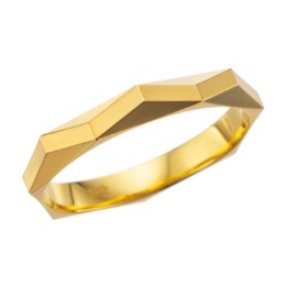 純金 ファセットカットリング