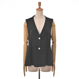 Pixie Heart 軽やかガーゼタッチ新感覚デニムジレ