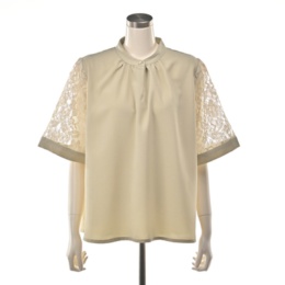 Provador レーススリーブ ブラウス