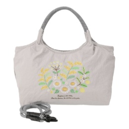 ルナジュメール 軽量2Way刺繍ショルダーバッグ