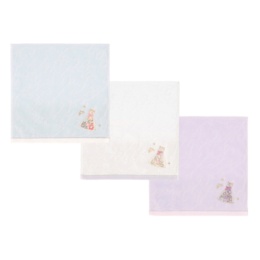 IM リバティプリント タオルハンカチ ドレス 3枚セット