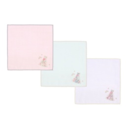  IM リバティプリント ガーゼハンカチ ドレス 3枚セット