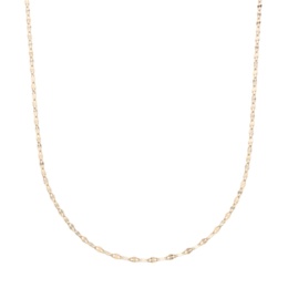18KYG ペタルチェーンネックレス 50cm [M]