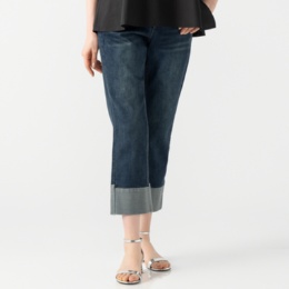 MINHA KILAKILA クロップドデニムパンツ