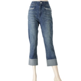 MINHA KILAKILA クロップドデニムパンツ