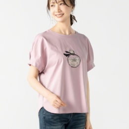 MINHA KILAKILA 香水瓶スパンコール刺繍プルオーバー