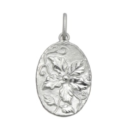  純プラチナ クラシカルフラワーデザイン ペンダントヘッド