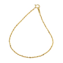 マエストロ 純金 ボリュームツイスティミラーチェーン ブレスレット