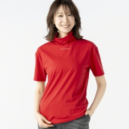 GRC UVカットハイネックプリントプルオーバー