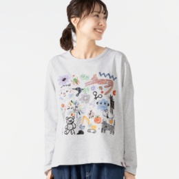  PERSONS アニマル刺繍プルオーバー