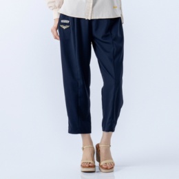 スクープクラブ スタイルアップ さらさらソフトコクーンパンツ