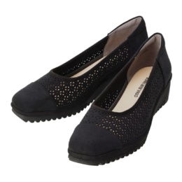 クロールバリエ カットワークパンプス