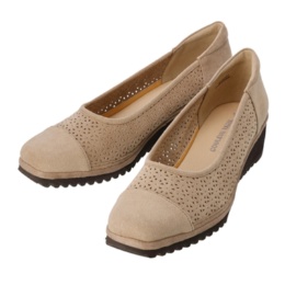 クロールバリエ カットワークパンプス