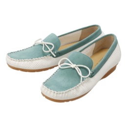 クロールバリエ パンチングモカシン