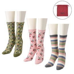  PERSONS ソックス巾着入り3足セット