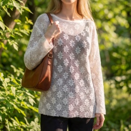 Provador 選べるシアーメッシュストレッチプルオーバー