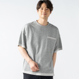 Lucca インレイジャージTシャツ