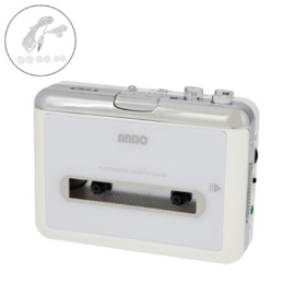 ANDO両面再生カセットプレーヤー