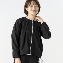 FILA UV 撥水テクスチャードエアストレッチブルゾン