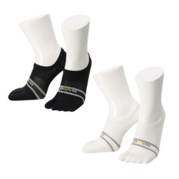 ジャヴィ 極薄足袋型ドライフィットソックス 2足セット