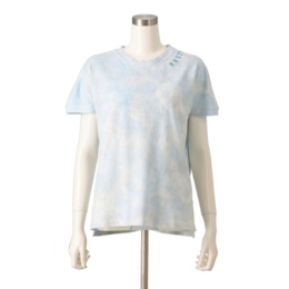 RUSTY タイダイ染めフレンチスリーブTシャツ