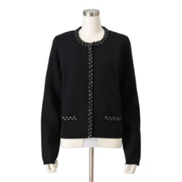 GUESS ビジューニットカーディガン