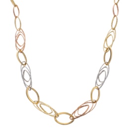 UNOAERRE by 滝野順 18K トリカラー コロラット ネックレス