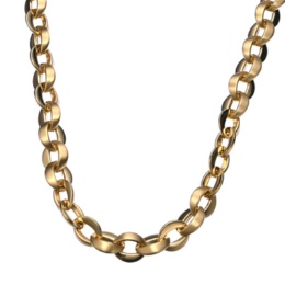 UNOAERRE 18KYG グランデチェーンライン ネックレス