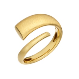 UNOAERRE 18K YG トスカーナライン デザイン リング