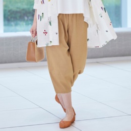 Pomelo 綿BIGポケットバレルパンツ