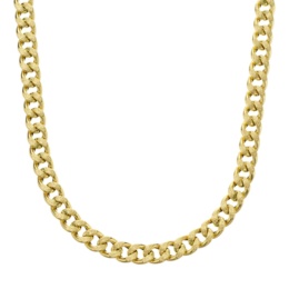 UNOAERRE 18KYG リバーシブルグルメッタチェーン ネックレス