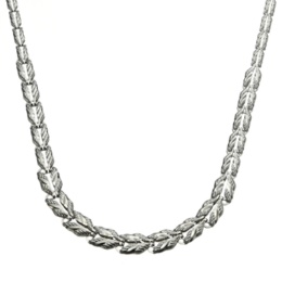 純プラチナ オーキッドリバーシブルデザイン ネックレス