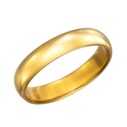 マエストロ 純金 平甲丸リング