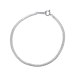 マエストロ 純プラチナ 6面カットキヘイチェーン ブレスレット