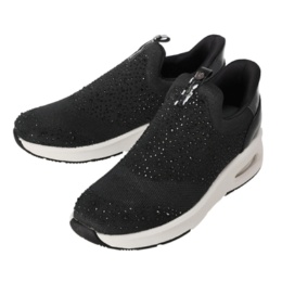 HIROKO KOSHINO FEMME ラインストーンエアースリッポン