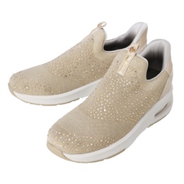 HIROKO KOSHINO FEMME ラインストーンエアースリッポン